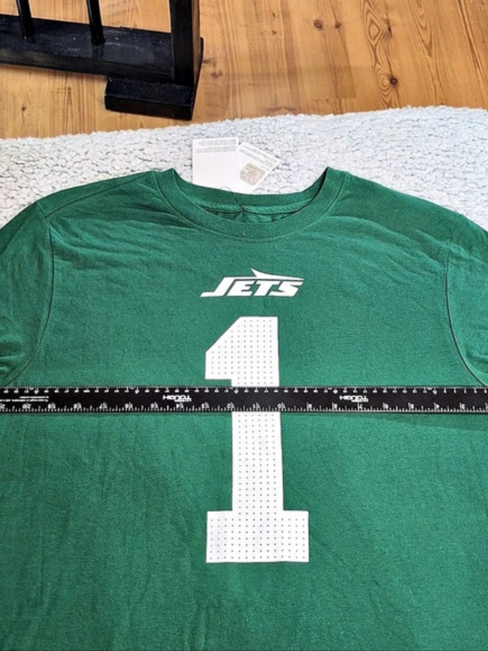 Nike Gardner #1 Nike Jets jersey Green White Large NWT
